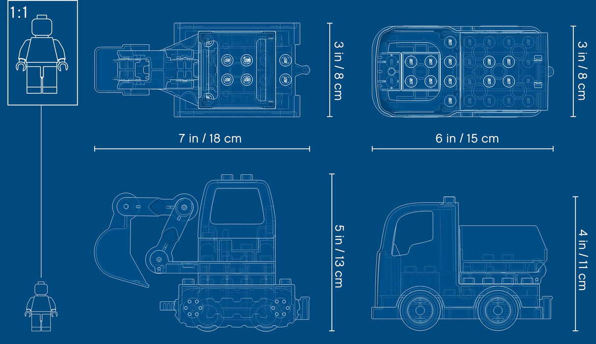 Truck & Tracked Excavator