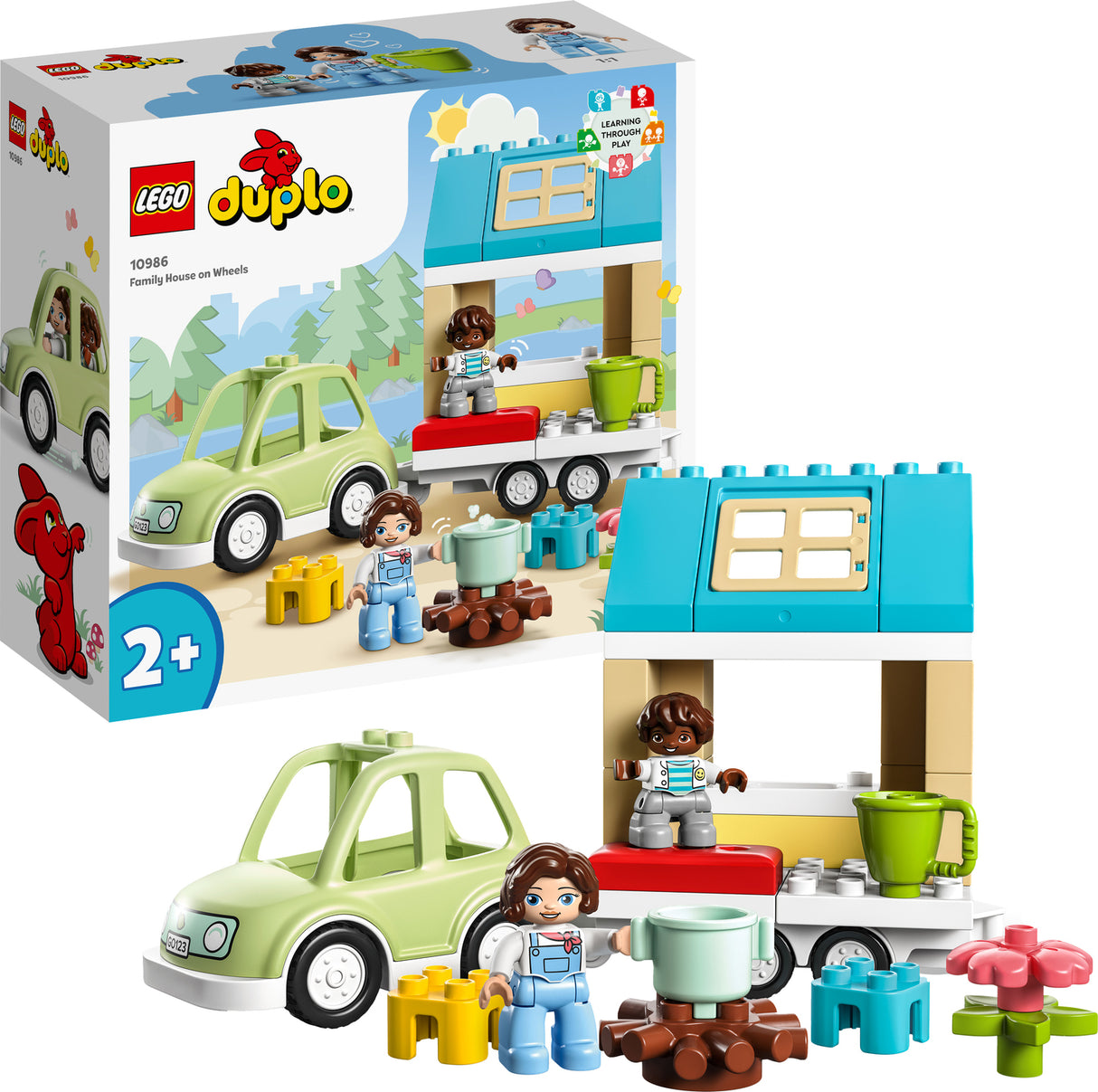 LEGO® DUPLO: Town Family House on Wheels