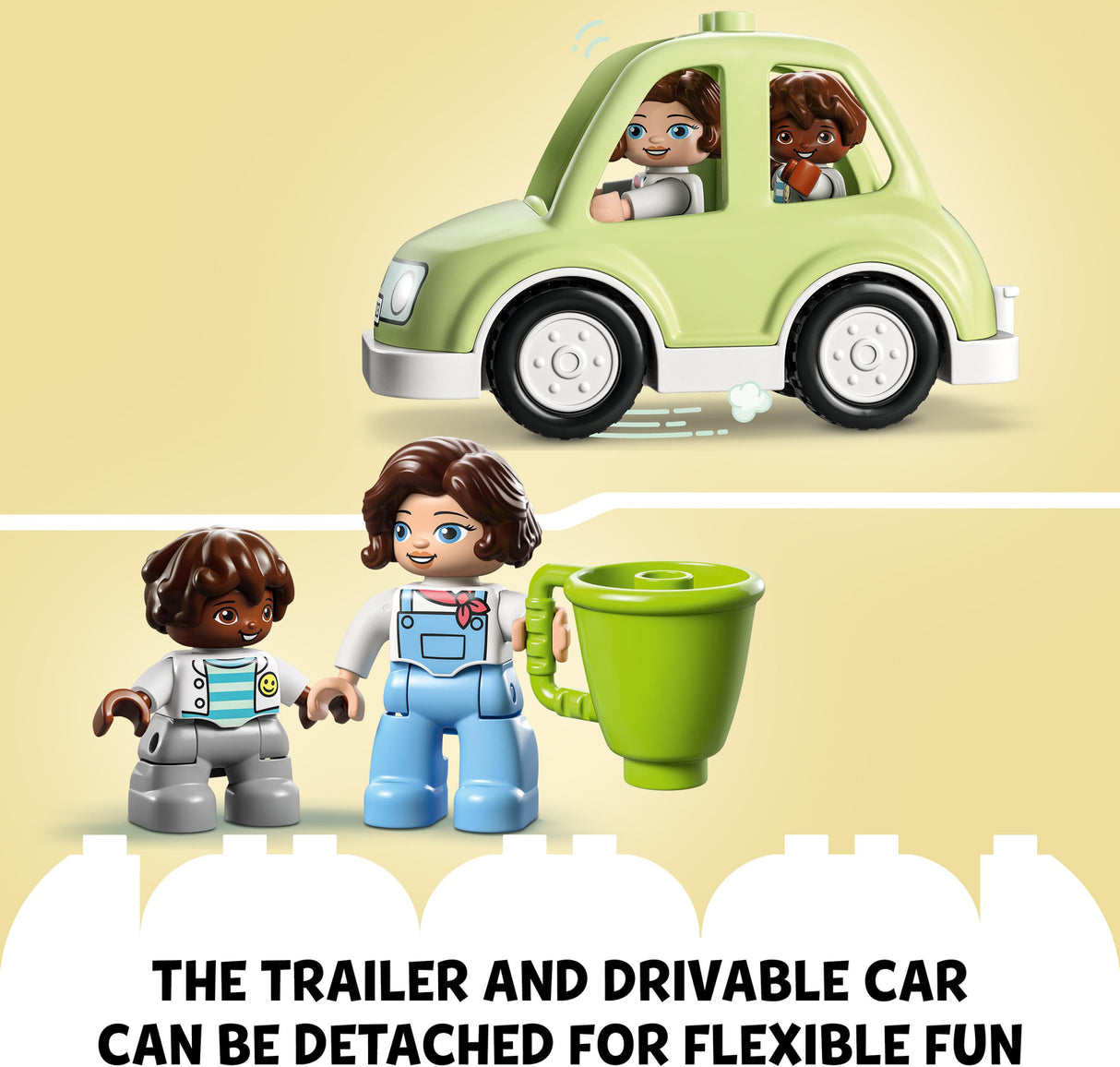 LEGO® DUPLO: Town Family House on Wheels