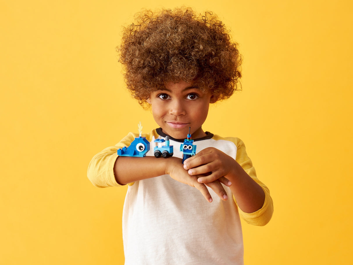 Creative Blue Bricks