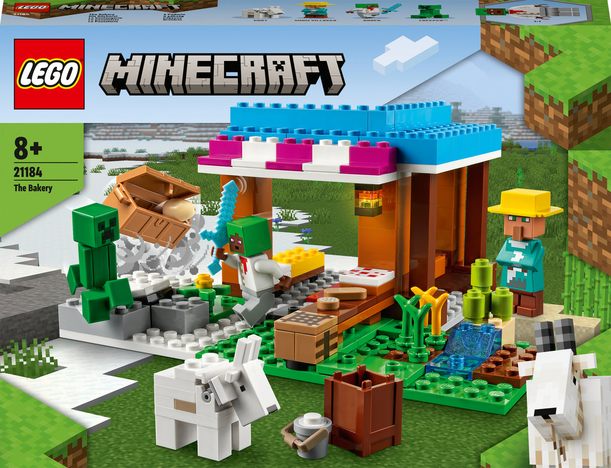 LEGO® Minecraft The Bakery Set with Figures