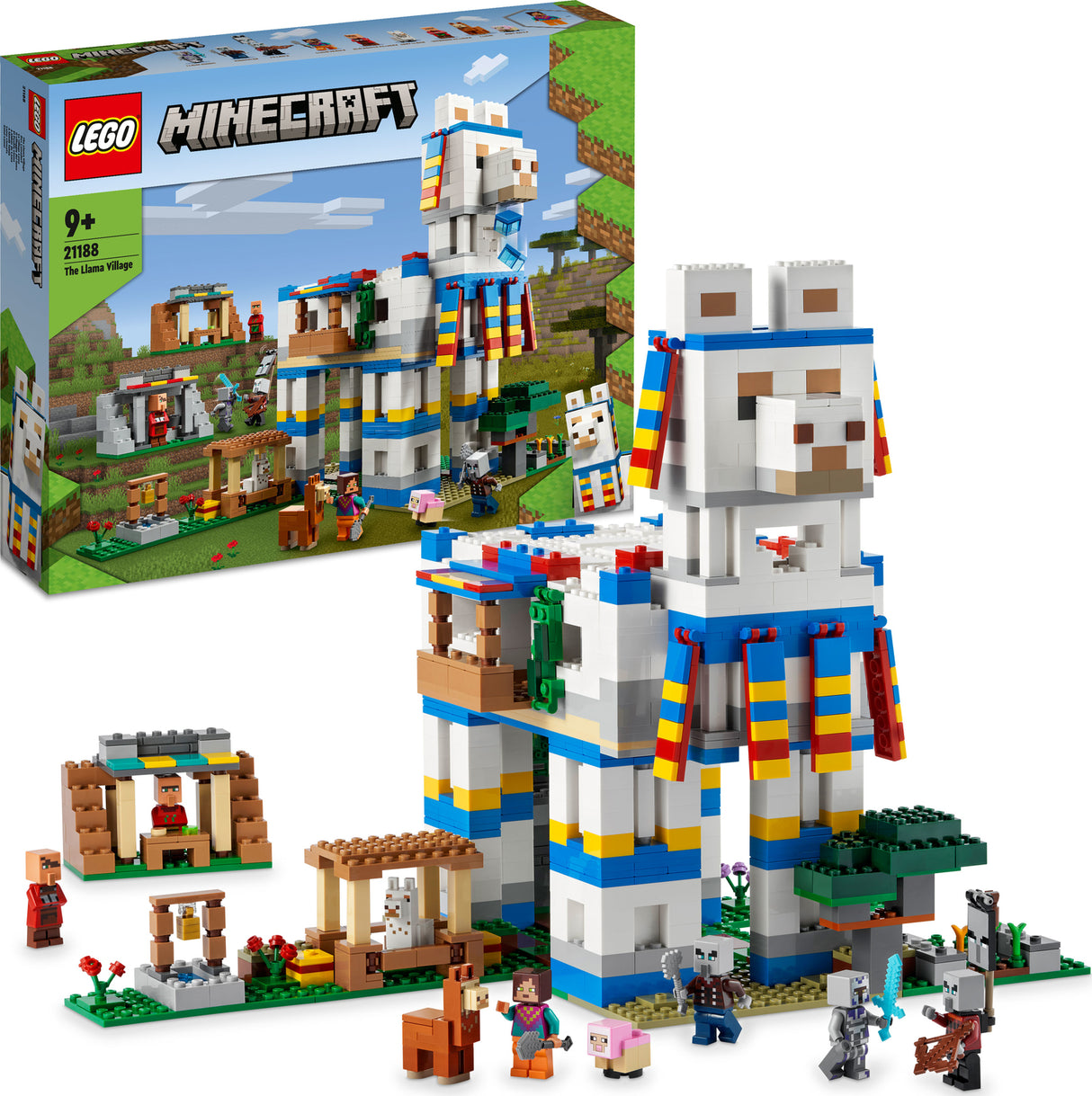 LEGO® Minecraft The Llama Village House Set