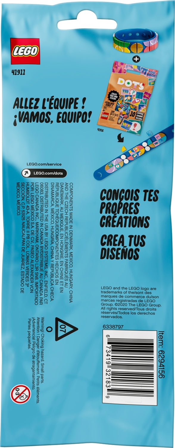 LEGO DOTS: Go Team! Bracelet