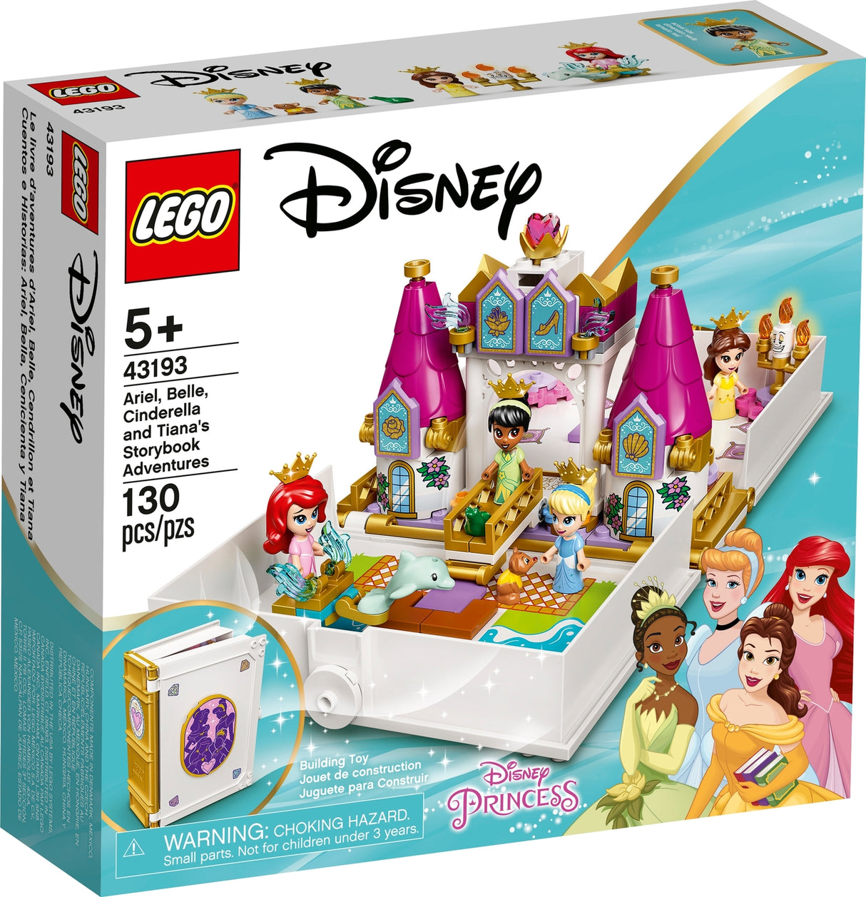 LEGO Disney: Ariel, Belle, Cinderella and Tiana's Storybook Adventures