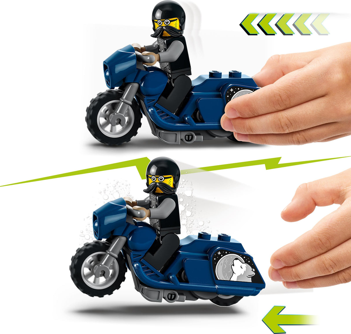 LEGO® City Stuntz Touring Stunt Bike Toy