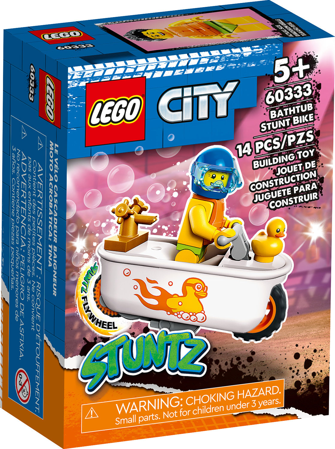 LEGO® Bathtub Stunt Bike