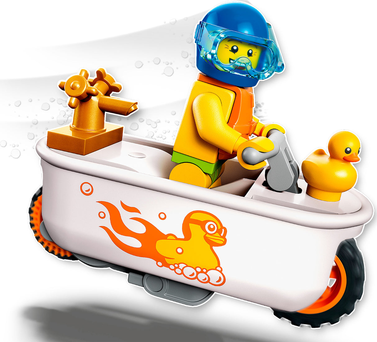 LEGO® Bathtub Stunt Bike
