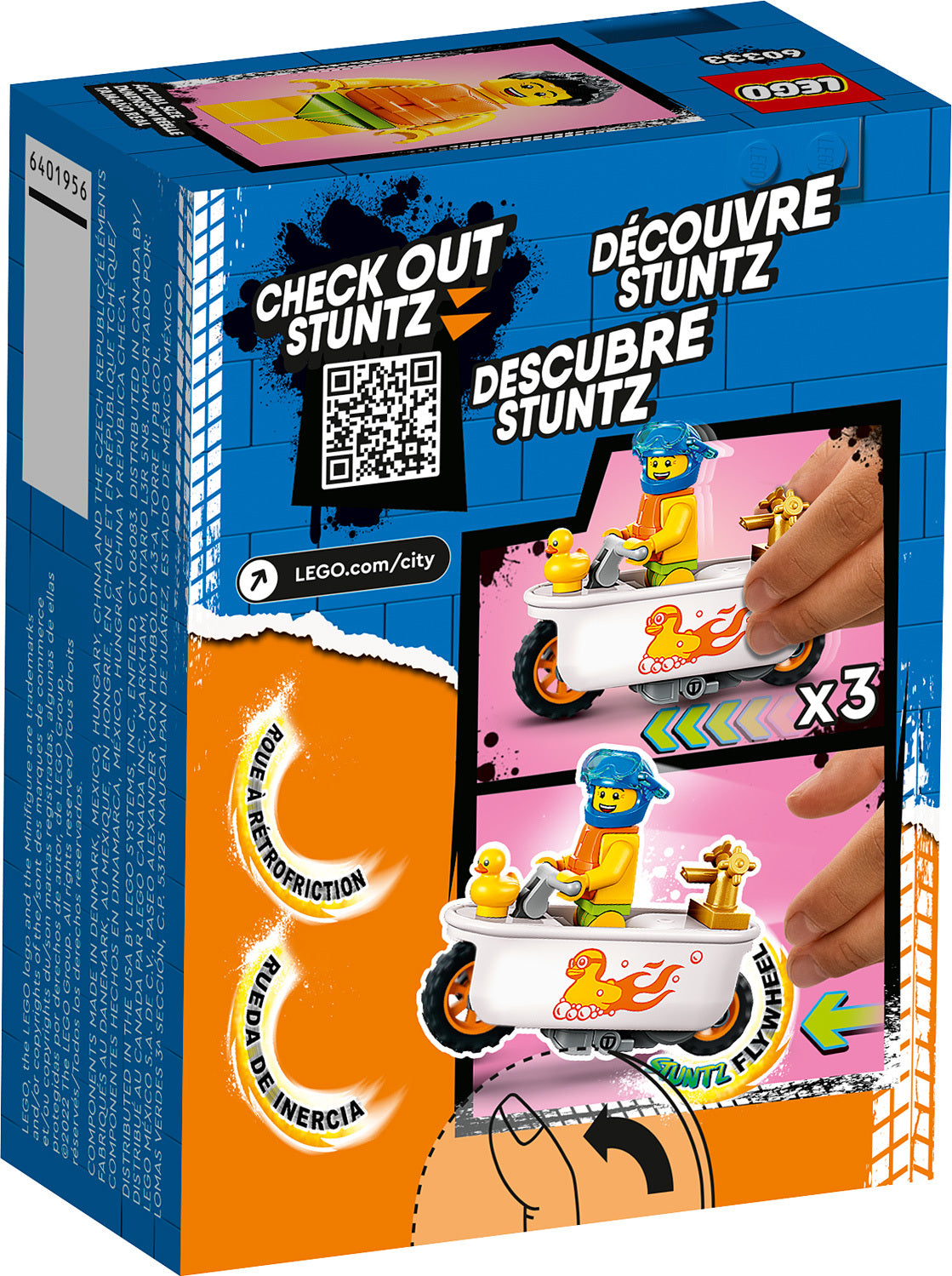 LEGO® Bathtub Stunt Bike