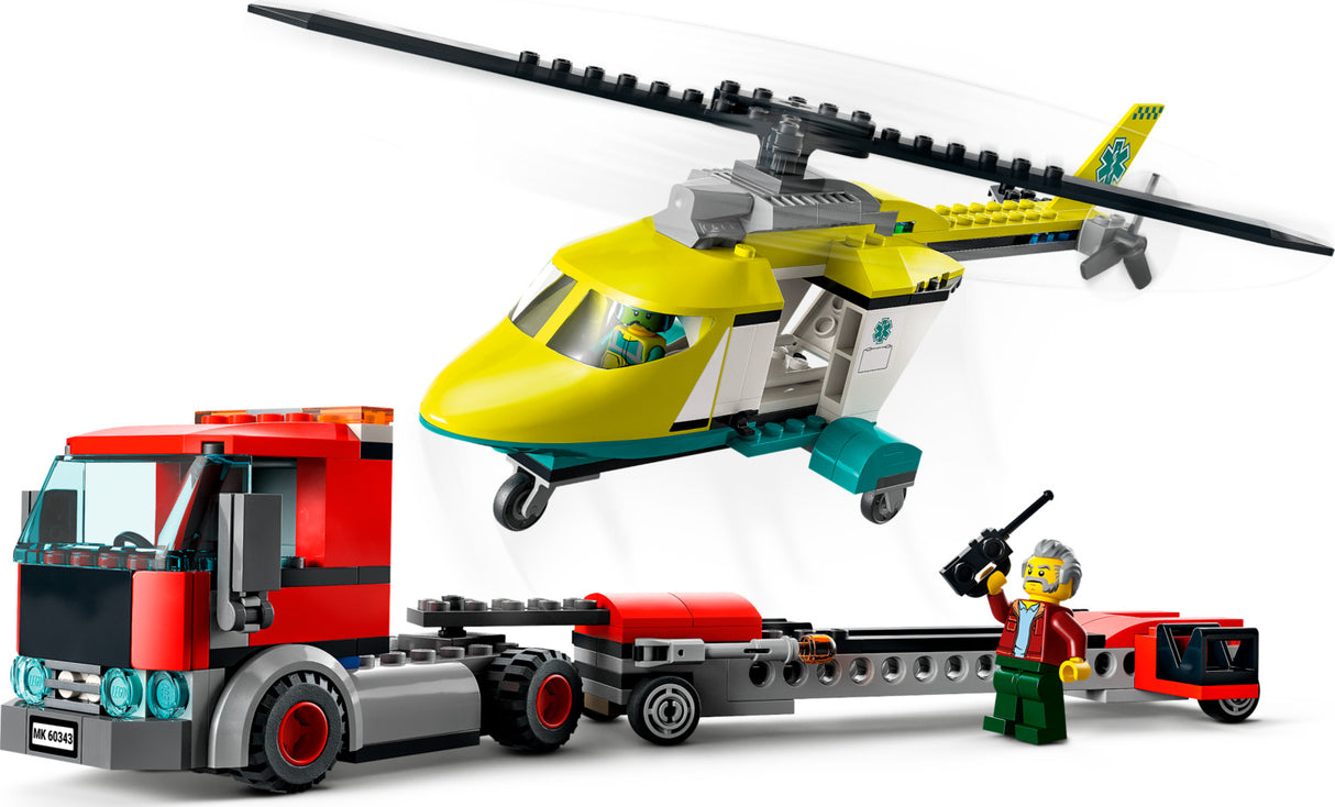 LEGO City: Rescue Helicopter Transport