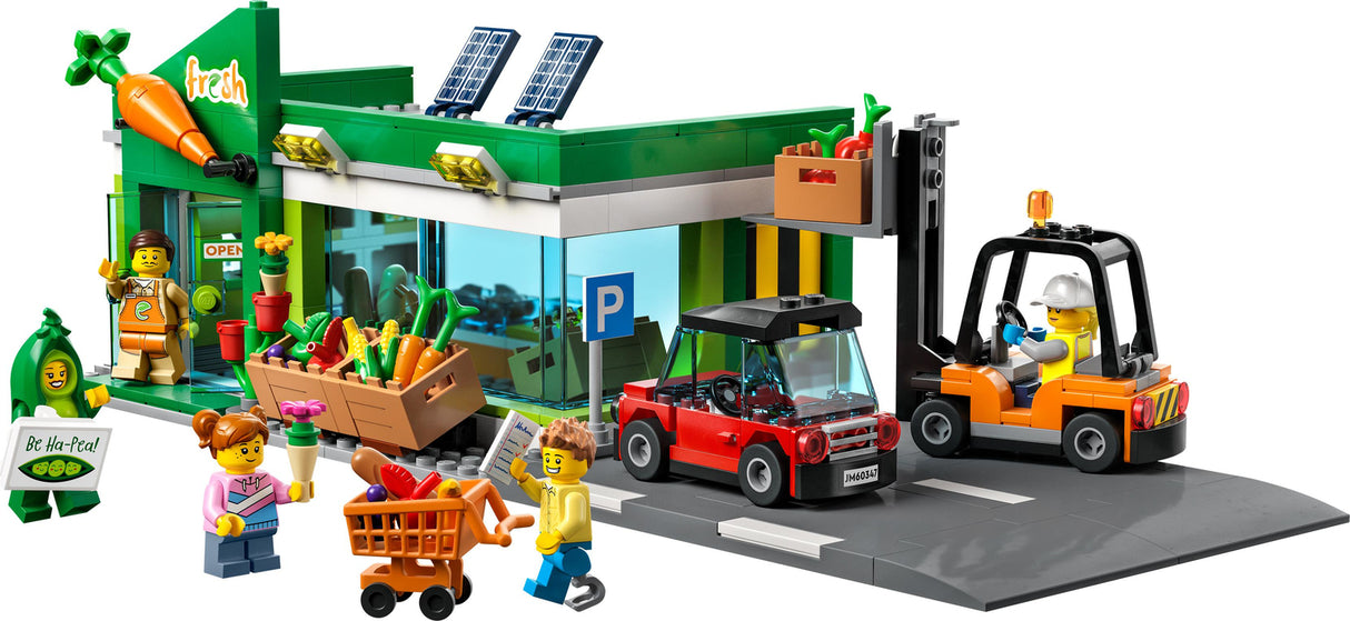 LEGO® City Grocery Store Shop Set with Car