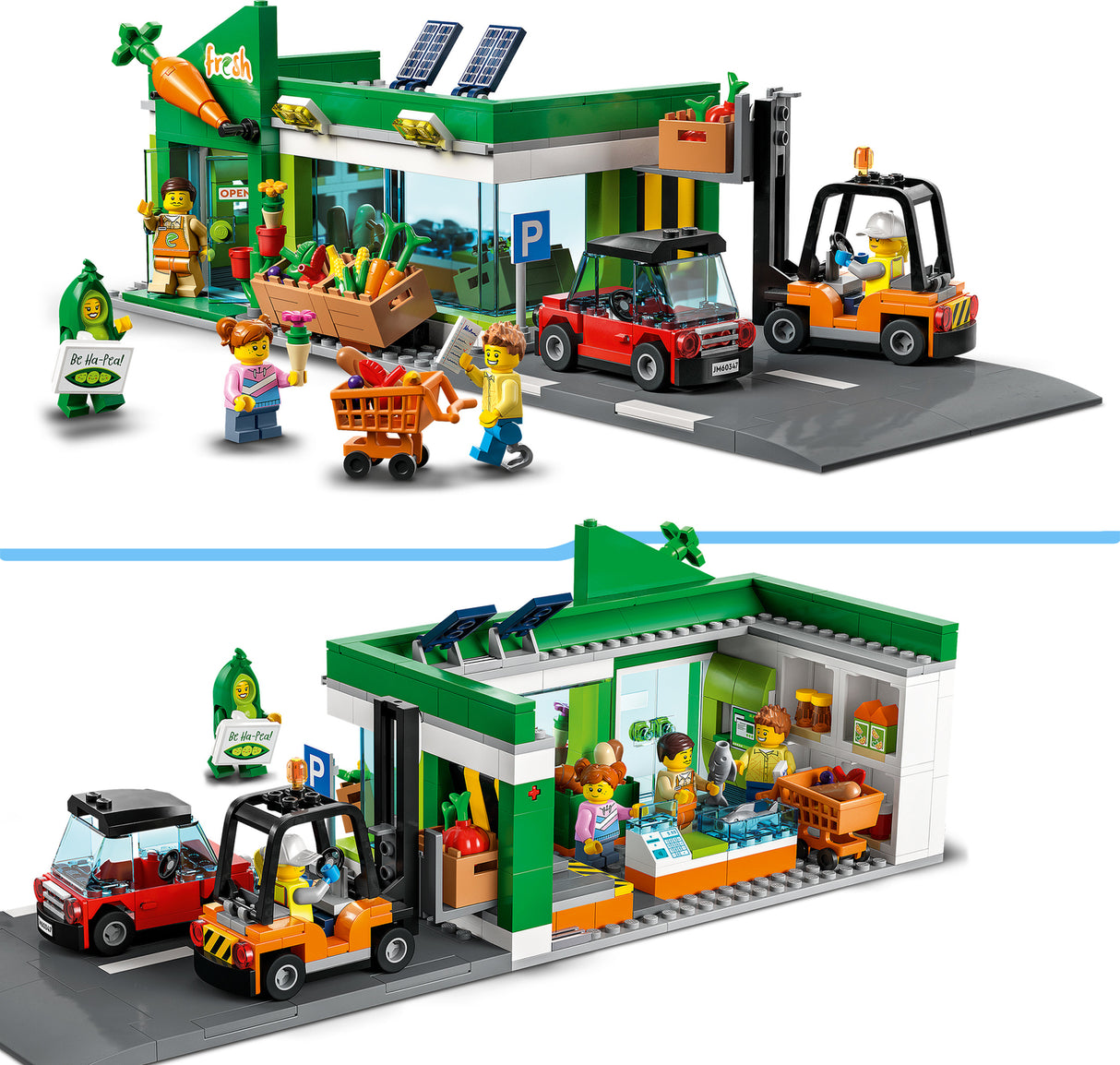 LEGO® City Grocery Store Shop Set with Car