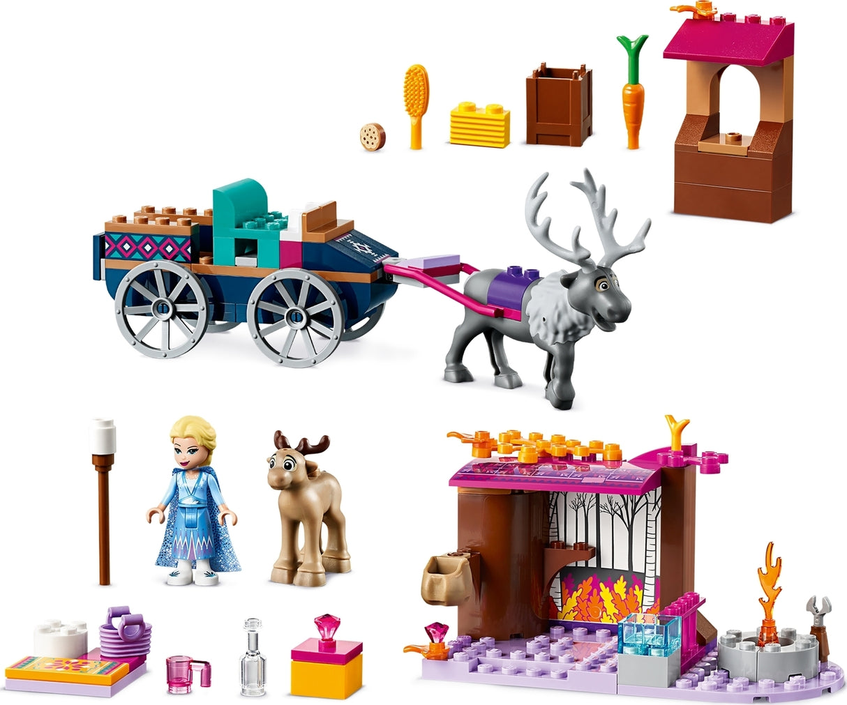 41166 Elsas Wagon Adventure