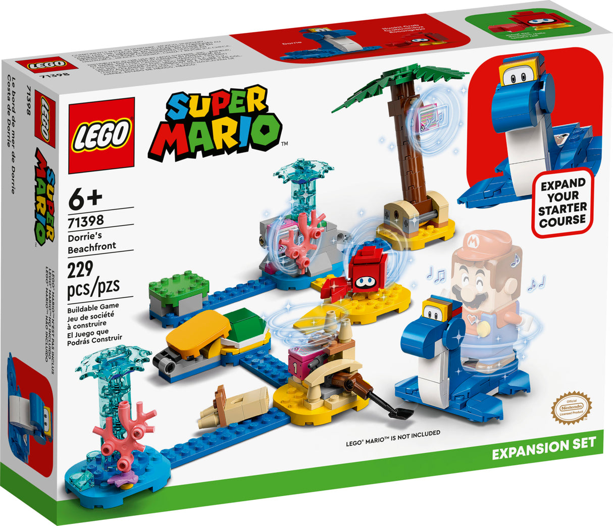 LEGO Super Mario: Dorrie's Beachfront Expansion Set