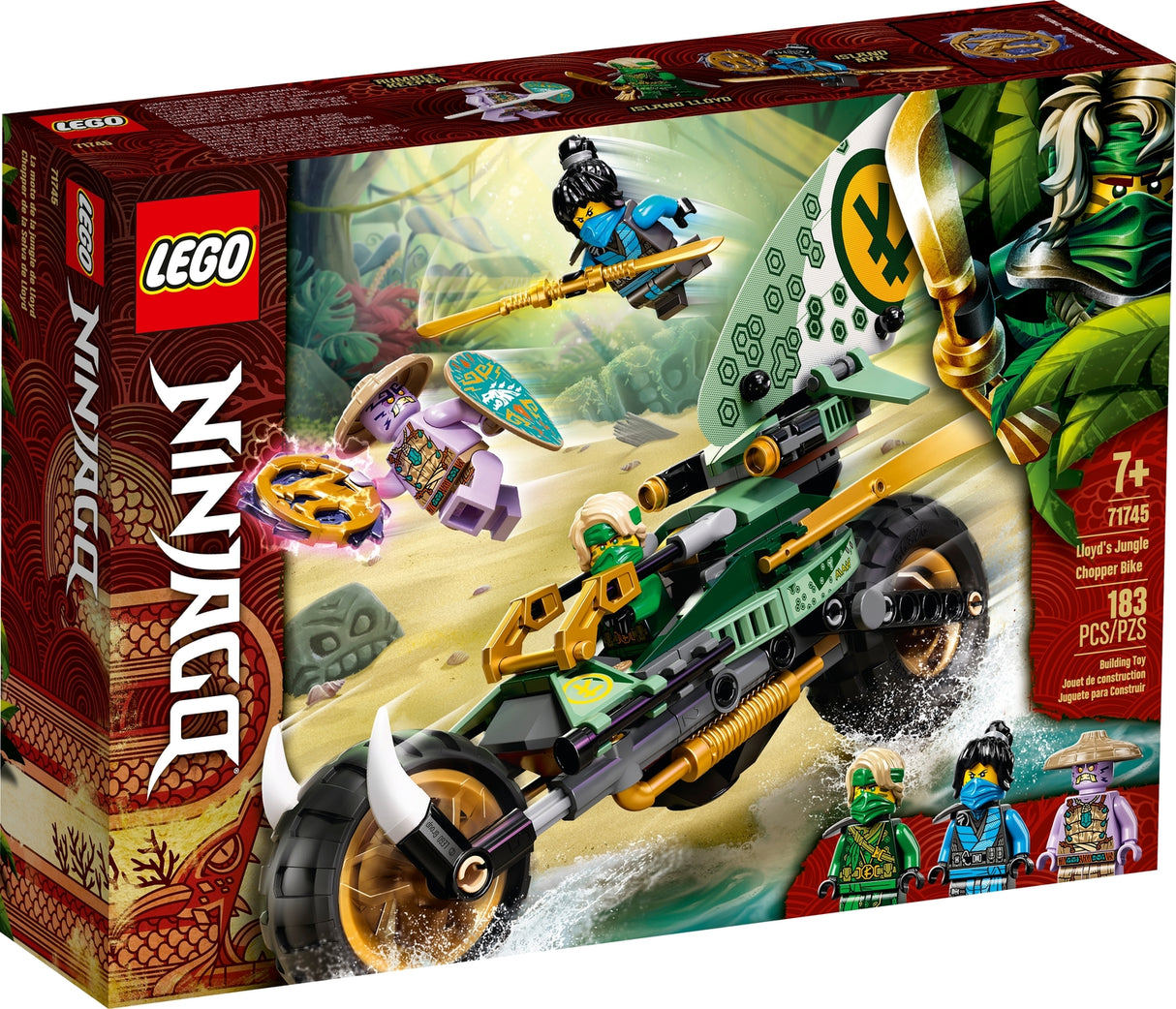 LEGO NINJAGO: Lloyd's Jungle Chopper Bike