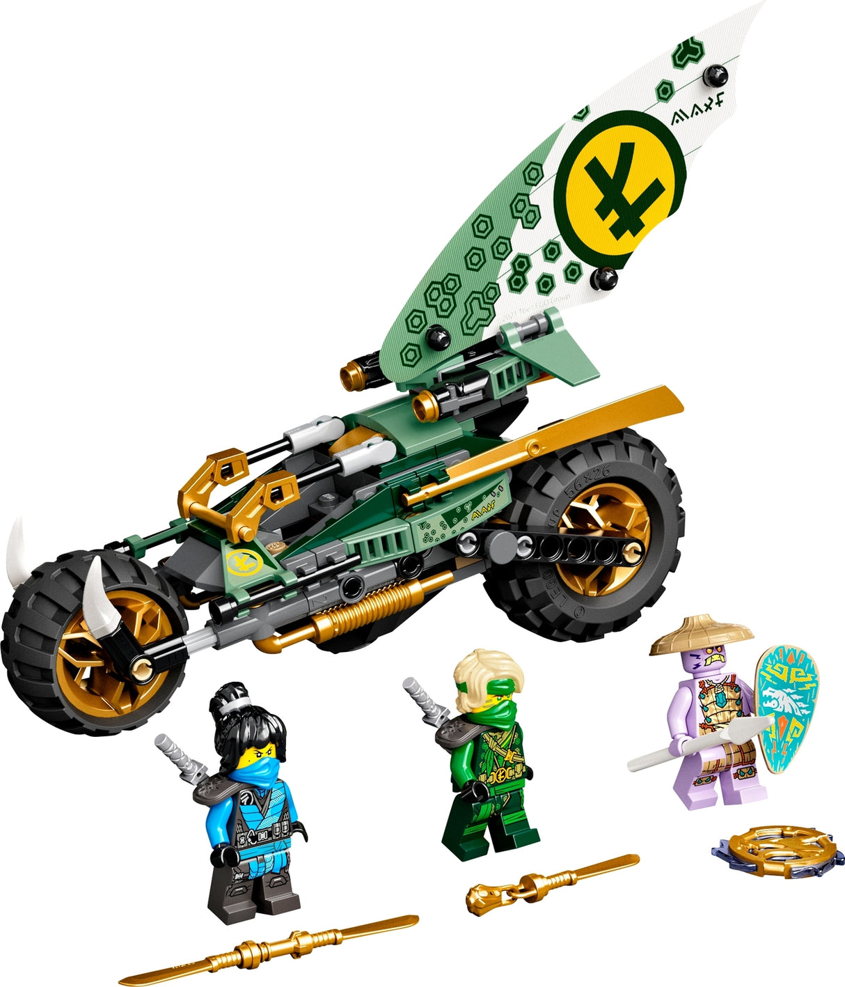 LEGO NINJAGO: Lloyd's Jungle Chopper Bike