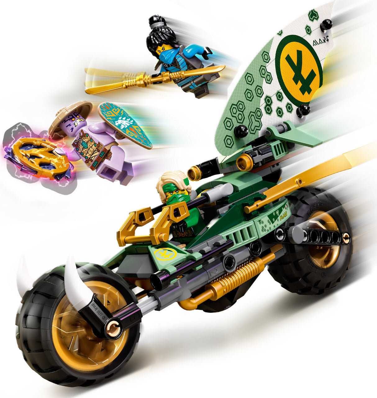 LEGO NINJAGO: Lloyd's Jungle Chopper Bike