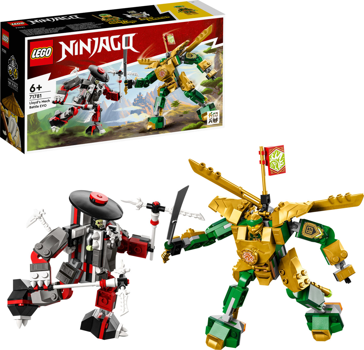 LEGO® Ninjago: Lloyd’s Mech Battle EVO 2in1 Set