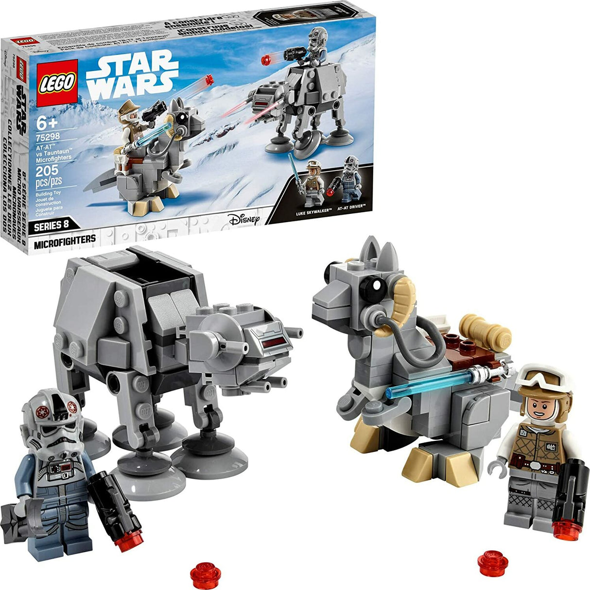 LEGO Star Wars at-at vs. Tauntaun Microfighters