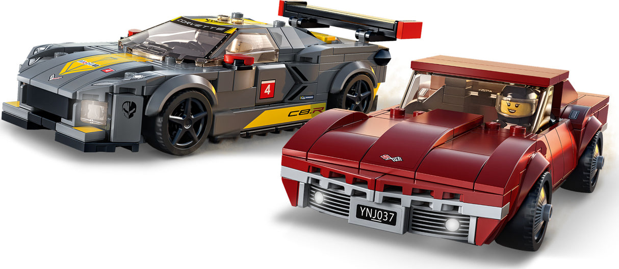LEGO Speed Champions: Chevrolet Corvette C8.R Race Car and 1968 Chevrolet Corvette