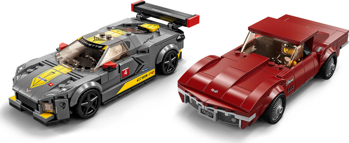 LEGO Speed Champions: Chevrolet Corvette C8.R Race Car and 1968 Chevrolet Corvette