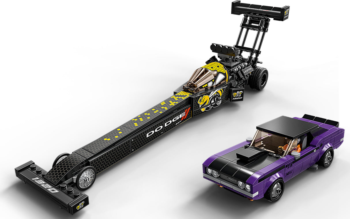 LEGO Speed Champions: Mopar Dodge SRT Top Fuel Dragster and 1970 Dodge Challenger