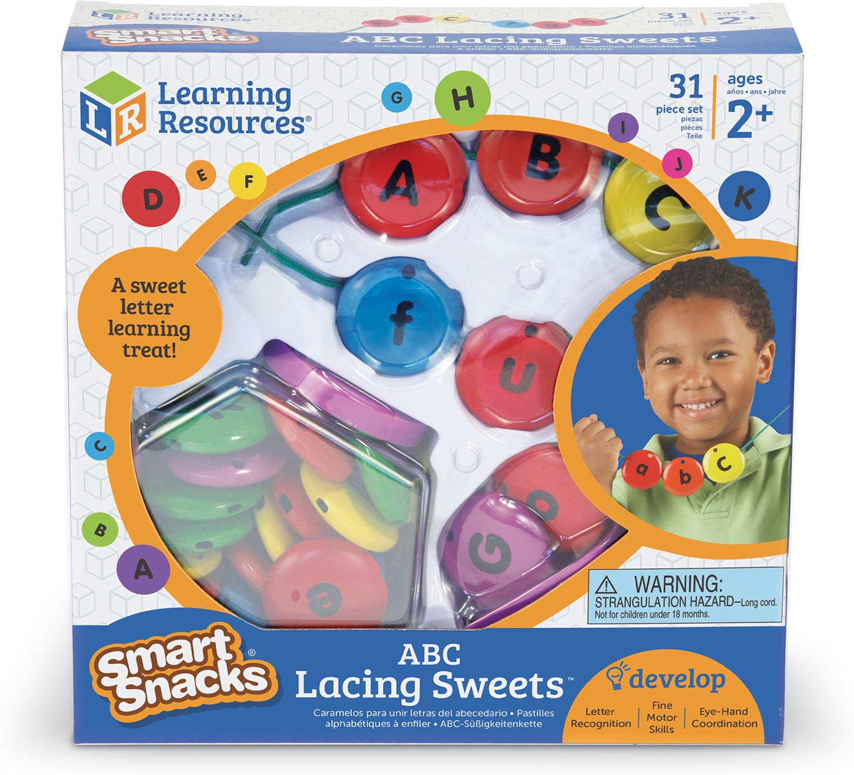 Smart Snacks ABC Lacing Sweets