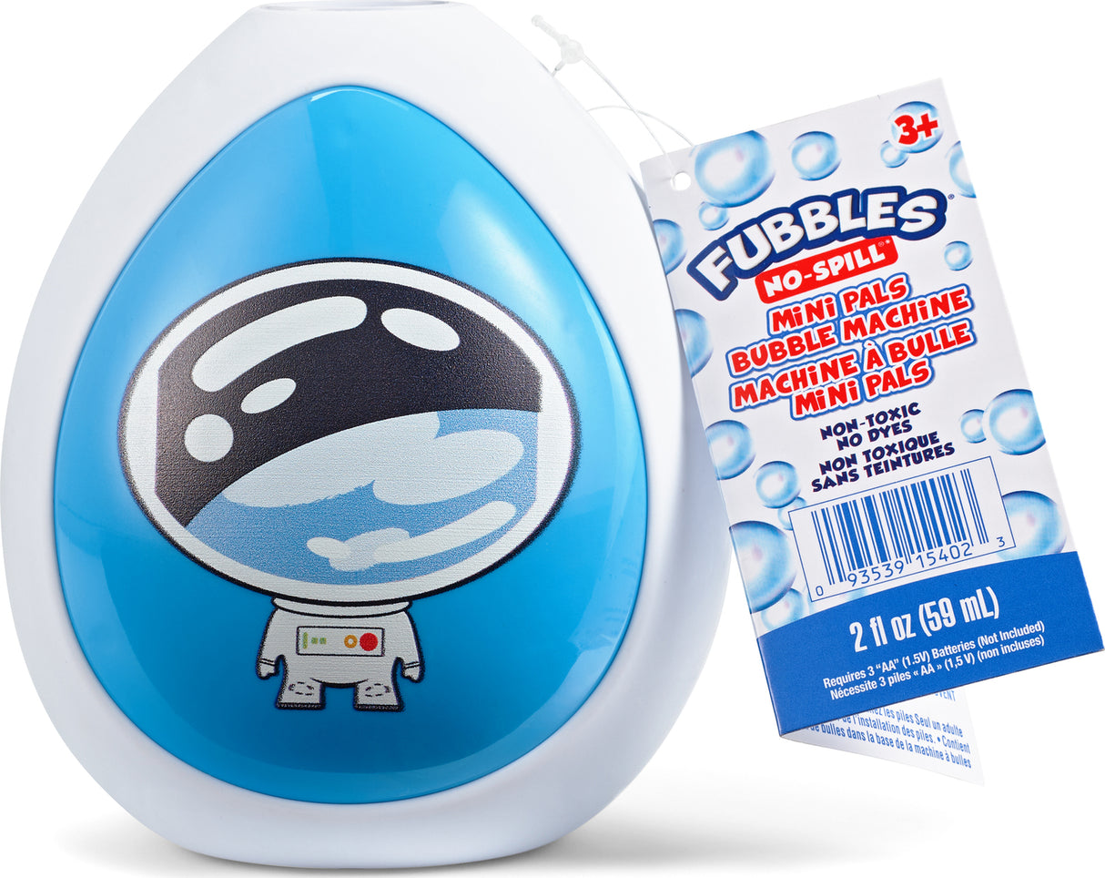 Fubbles No-Spill Mini Pals Bubble Machine (assorted styles)
