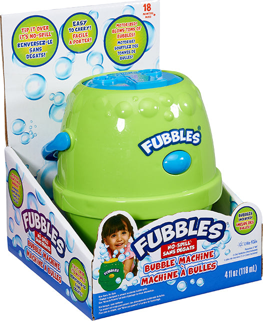 Fubbles No-Spill Bubble Machine