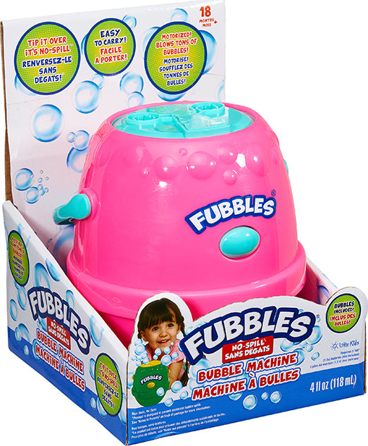 Fubbles No-Spill Bubble Machine