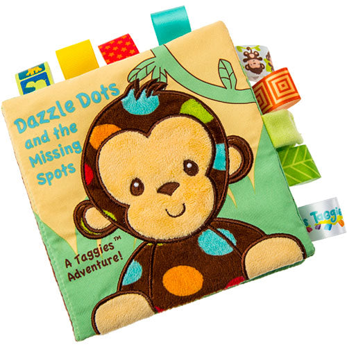Taggies Dazzle Dots Monkey Soft Book-6x6"