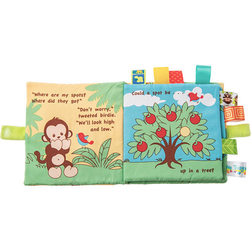Taggies Dazzle Dots Monkey Soft Book-6x6"