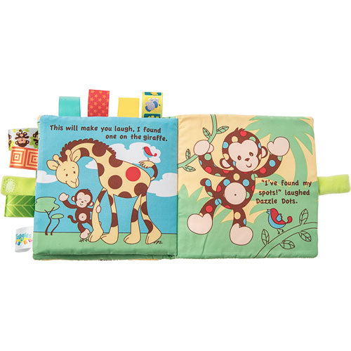 Taggies Dazzle Dots Monkey Soft Book-6x6"