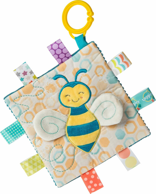 Taggies Crinkle Me Fuzzy Buzzy Bee - 6X6"