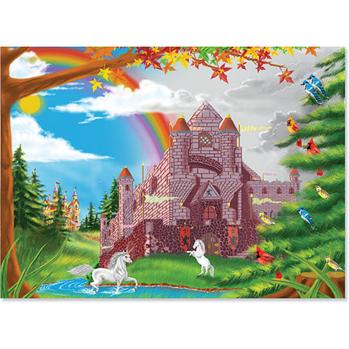 0060 PC Enchanted Castle Cardboard Jigsaw