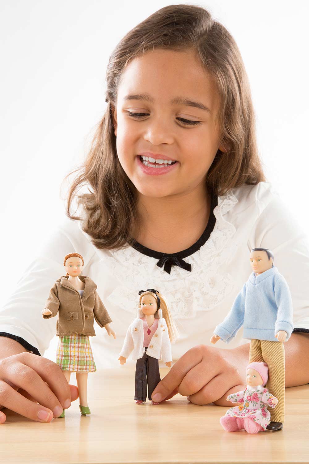 Victorian Doll Family - Caucasian