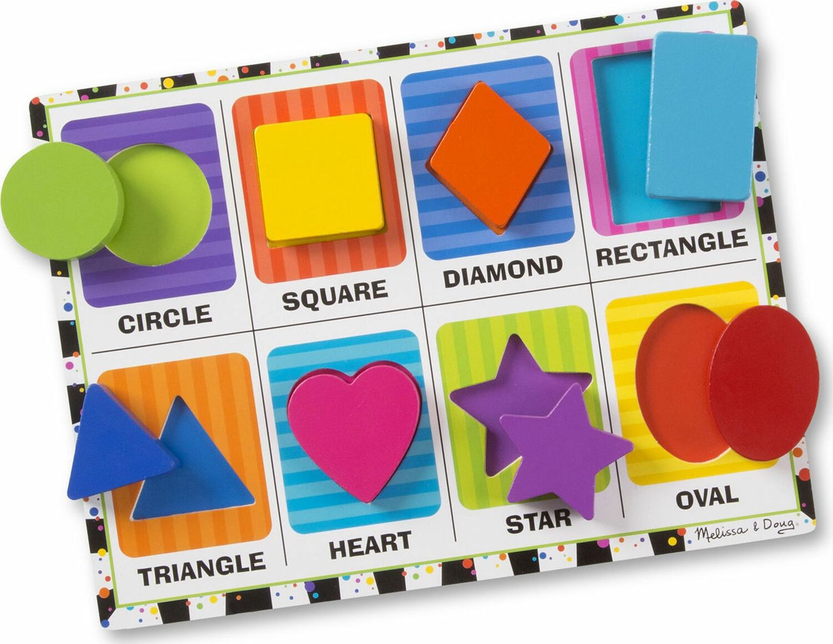 Shapes Chunky Puzzle - 8 Pieces