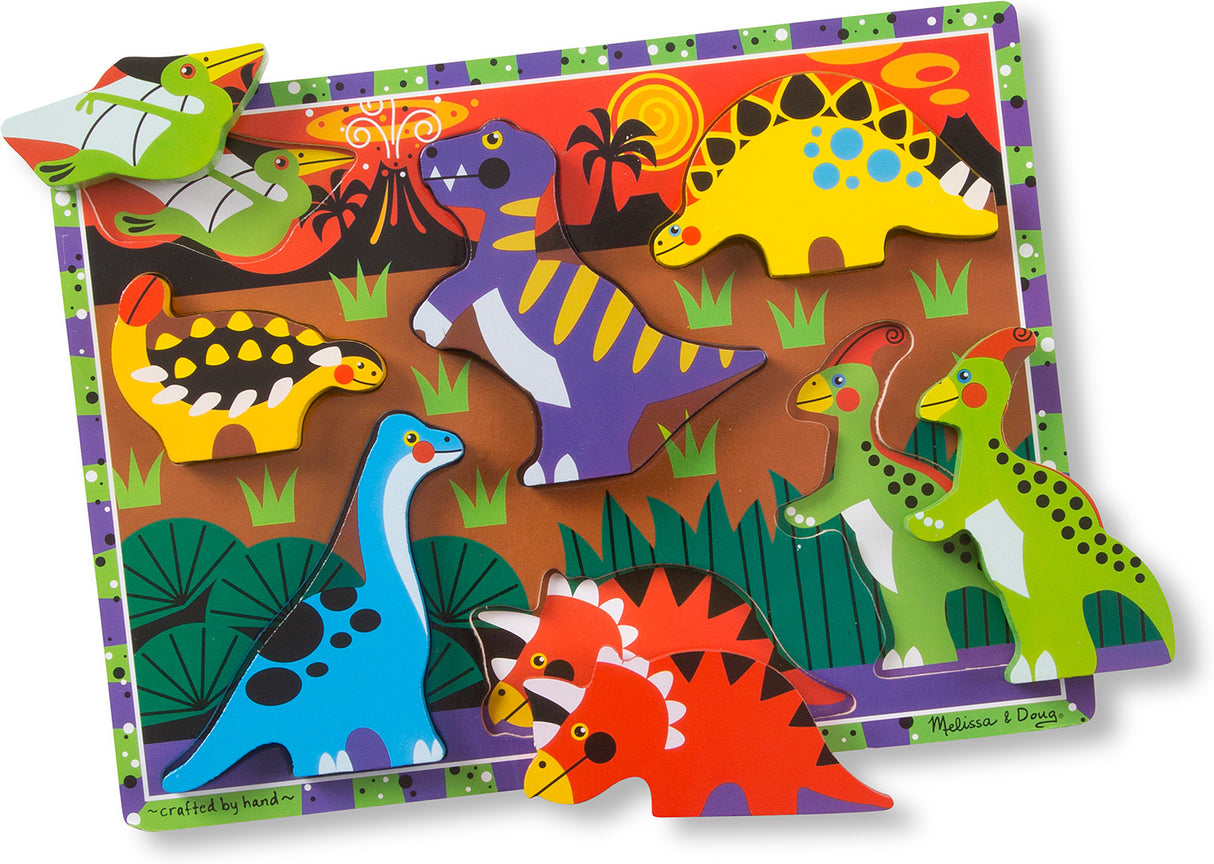 Dinosaurs Chunky Puzzle - 7 Pieces