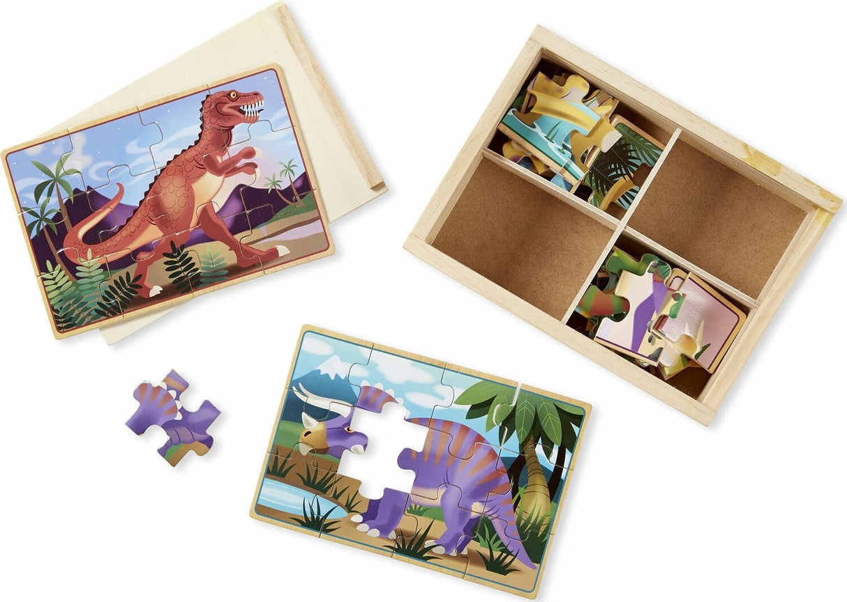 Dinosaur Jigsaw Puzzles in a Box