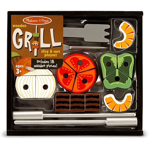 Grill Slice & Sort Playset