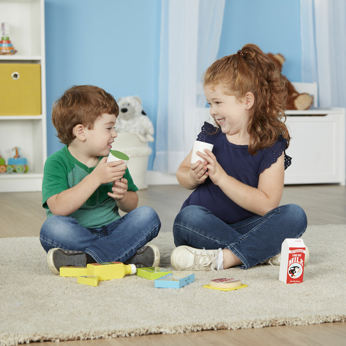 Fridge Food Set - Wooden Play Food