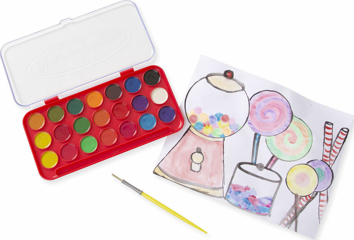 Deluxe Watercolor Paint Set (21 colors)