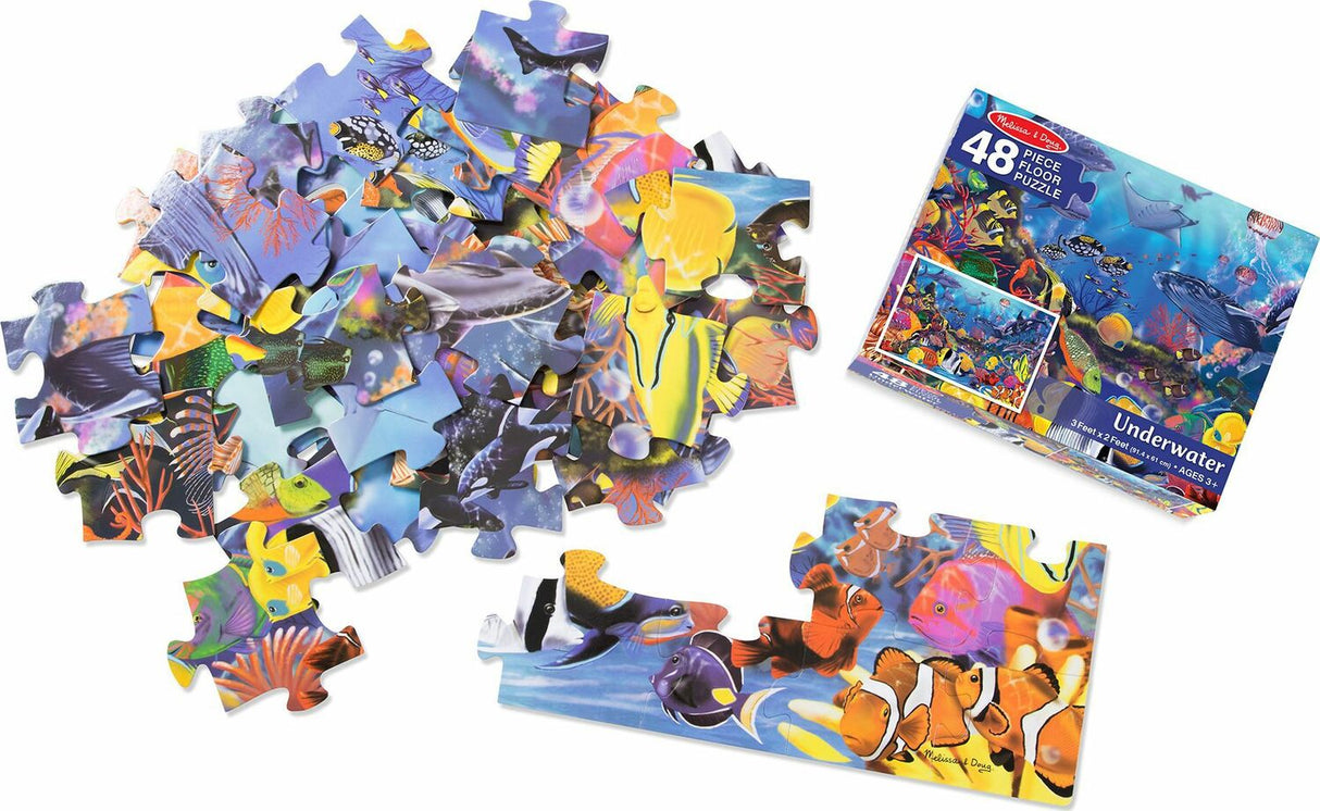 Underwater Floor Puzzle - 48 Pieces