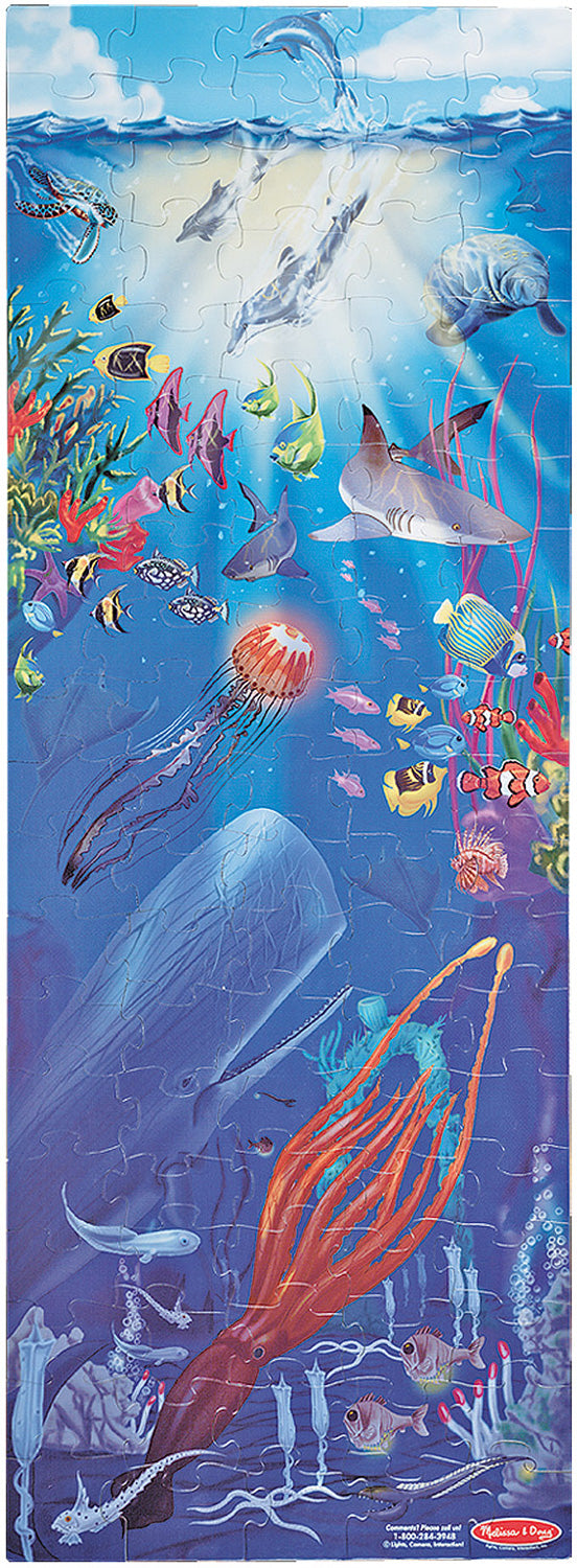 Under the Sea Floor Puzzle - 100 Pieces