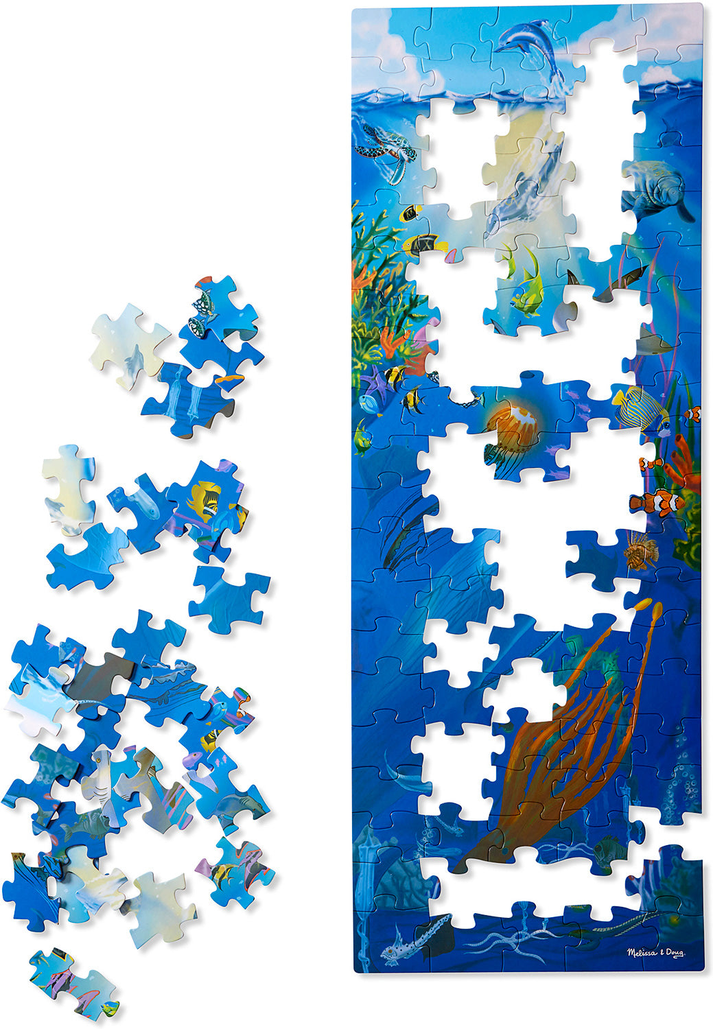 Under the Sea Floor Puzzle - 100 Pieces