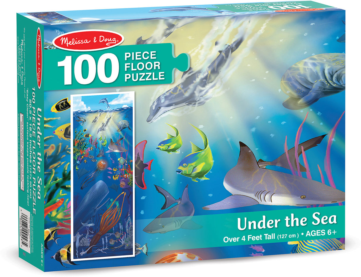Under the Sea Floor Puzzle - 100 Pieces