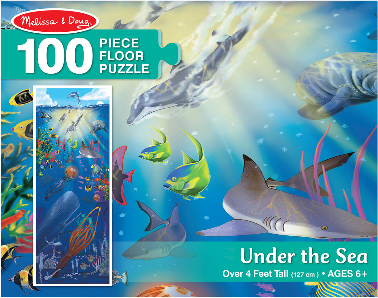 Under the Sea Floor Puzzle - 100 Pieces
