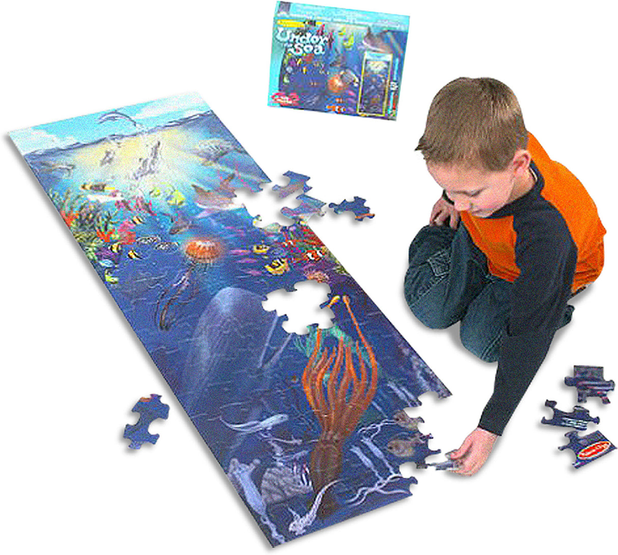 Under the Sea Floor Puzzle - 100 Pieces