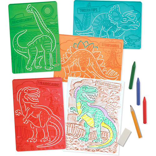 Textured Stencils - Dinosaurs