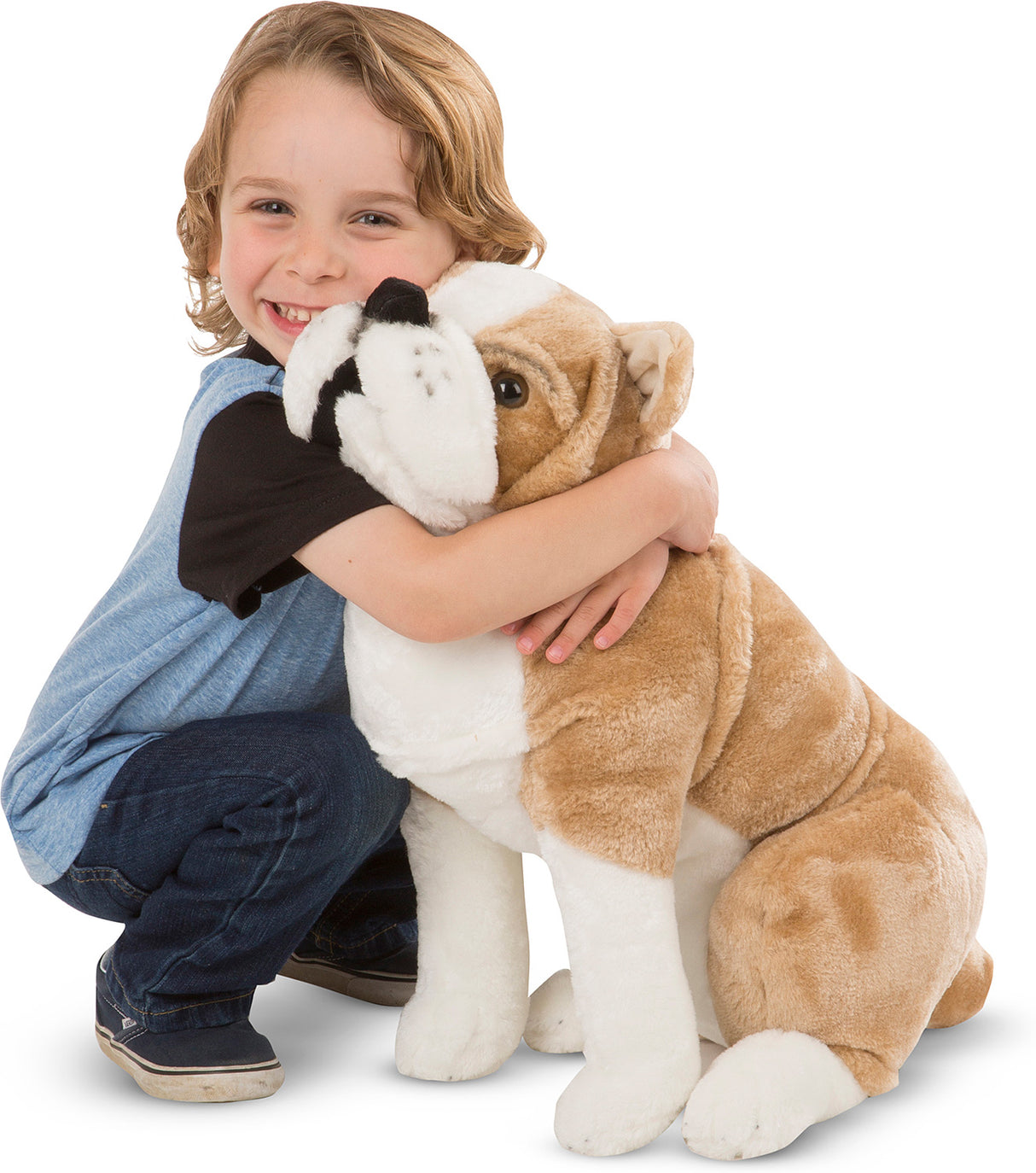 English Bulldog Dog Giant Stuffed Animal