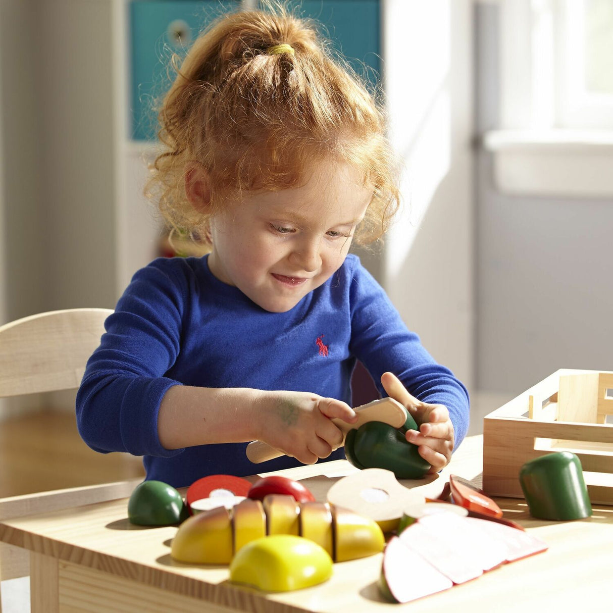 Cutting Food - Wooden Play Food